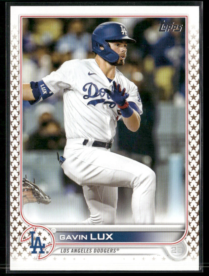 2022 Topps #389 Gavin Lux Gold Star