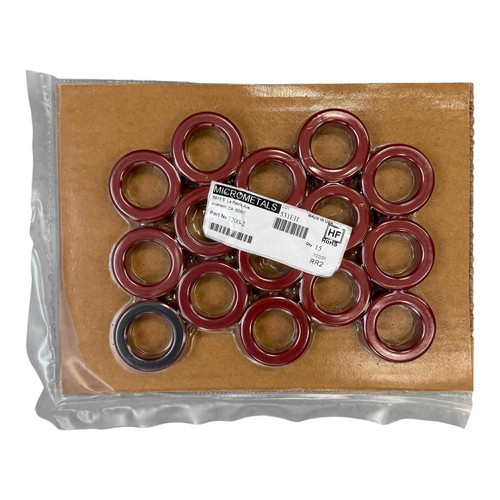 T200-2 Micrometals Iron Powder Toroid Core 0.25-20MHz Made in USA - Picture 6 of 6