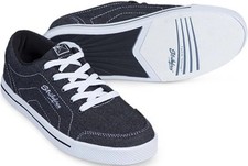 KR STRIKEFORCE WOMEN'S LAGUNA ATHLETIC BLACK DENIM BOWLING SHOES SIZE 11