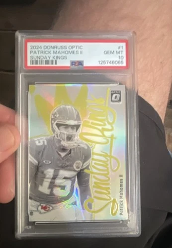 2024 Panini Donruss Optic - Sunday Kings Patrick Mahomes II #1