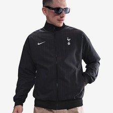 Tottenham Hotspur Strike Away Nike Football Anthem Jacket Sz L Black - BCS4