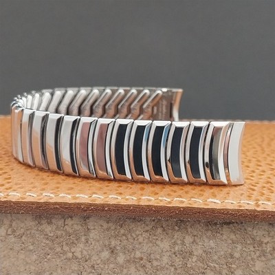 Vintage 5/8'' Kreisler Stainless Steel Unused MCM Classic 1950s Watch Band