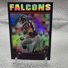 2004 Topps Chrome - Alge Crumpler #97 Black Refractor /100
