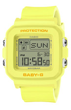 CASIO BABY-G PLUS Yellow Quartz Stopwatch Digital Women's Watch BGD10KH-9
