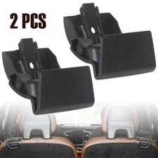 2X Rear Seat Release Recline Switch Handle Lever Black For Volvo XC90 2016-2023