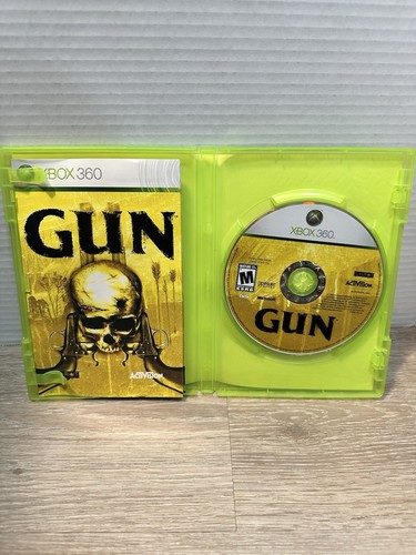 Gun - Microsoft Xbox 360 Game CIB Complete 2005 - Picture 2 of 3