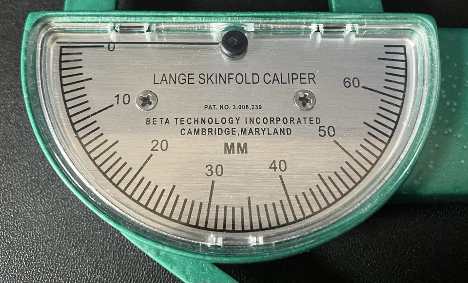 Estuche Lange Skinfold Caliper Beta Technology Cambridge incluido Foto 3 de 3