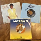 Lot 3 Michael Jackson BILLIE JEAN HUMAN NATURE + 7"  80s Thriller Motown NM-
