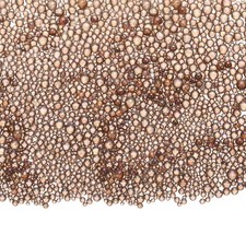 Iridescent Tiny Glass Bubble Beads,  0.4-3mm 10g No Hole, Round, Mauve