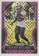 2019 Panini Prizm Rookies Purple Power Prizm 40/49 Dexter Williams #336 6fs