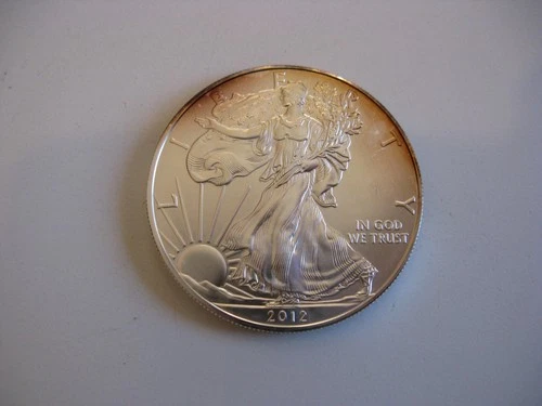 Walking Liberty 1oz. Fine Silver Coin .999 - US MINT 2012 - In God We Trust