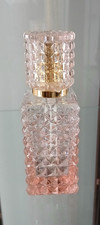 Vintage Pink 2-Toned Hobnail Glass Atomizer P...