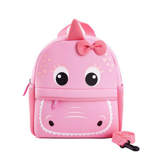 Preschool Toddler Backpack with Leash, 3D Cute Cartoon Neoprene Animal Schoolbag