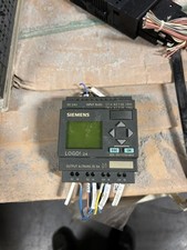 Siemens 6ED1052-1CC00-0BA5 LOGO 24 Input Output Module 24VDC LOGO USED