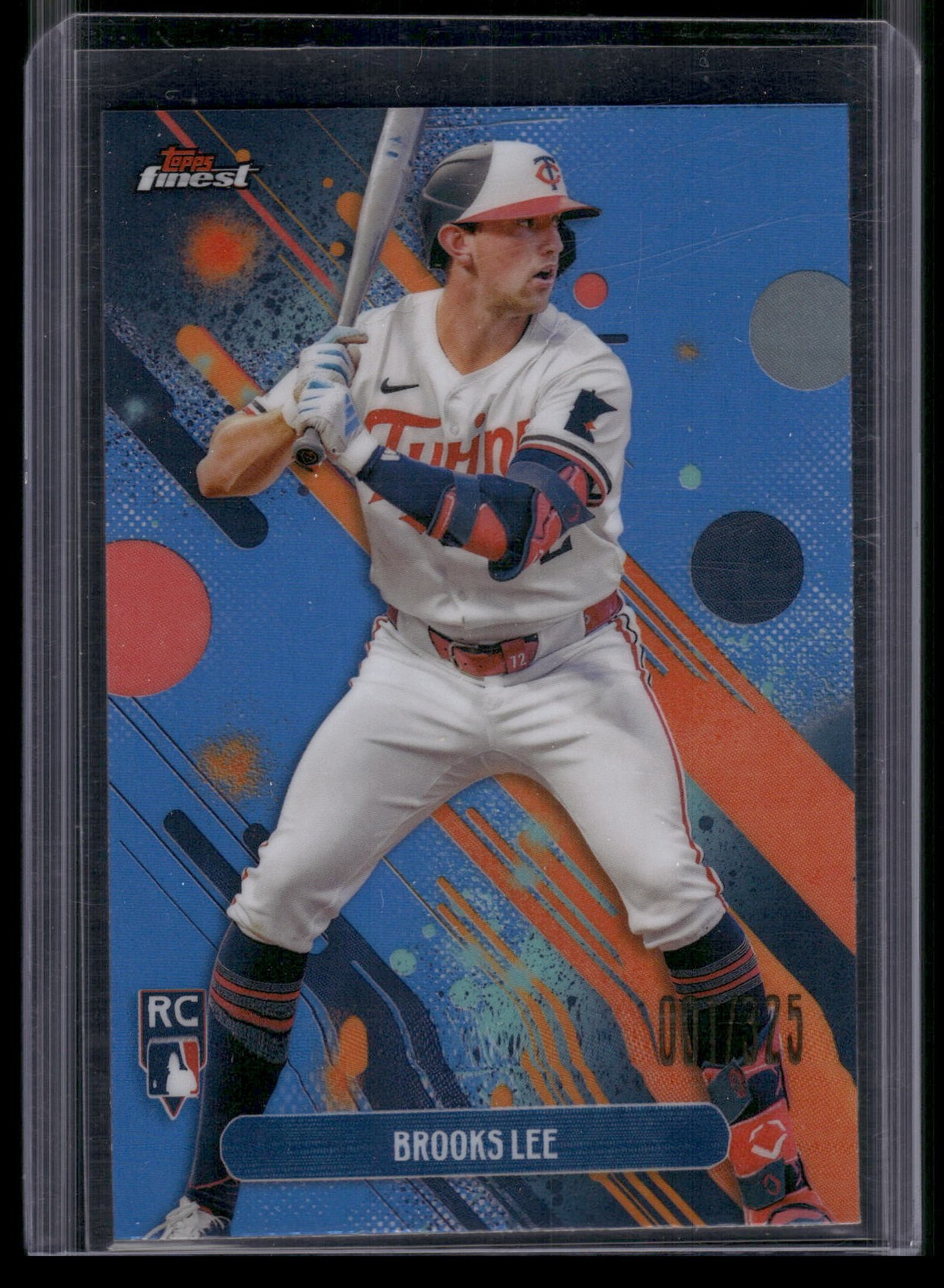 2025 Finest #31 Brooks Lee Sky Blue #/325