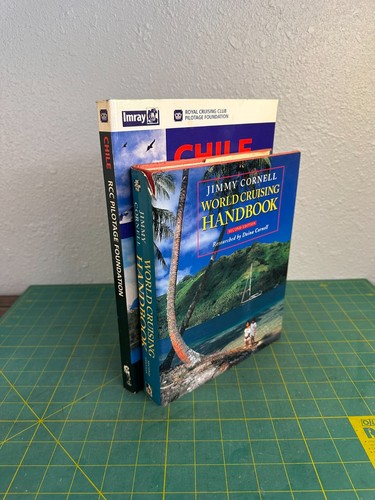 Kreuzfahrtführer Chile Imray Arica Wüste nach Tiorra Del Fuego + Welt Cornell Lot - Bild 1 von 19