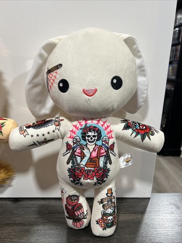 Tattoo Zoo Plush Set Samuele Alpha Lion And Barbara The Hairstylist Bunny - Picture 3 of 5