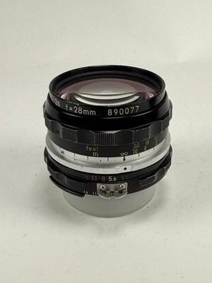 Nikon Nikkor H C Auto AI converted 28mm f3.5 Lens Prime SLR