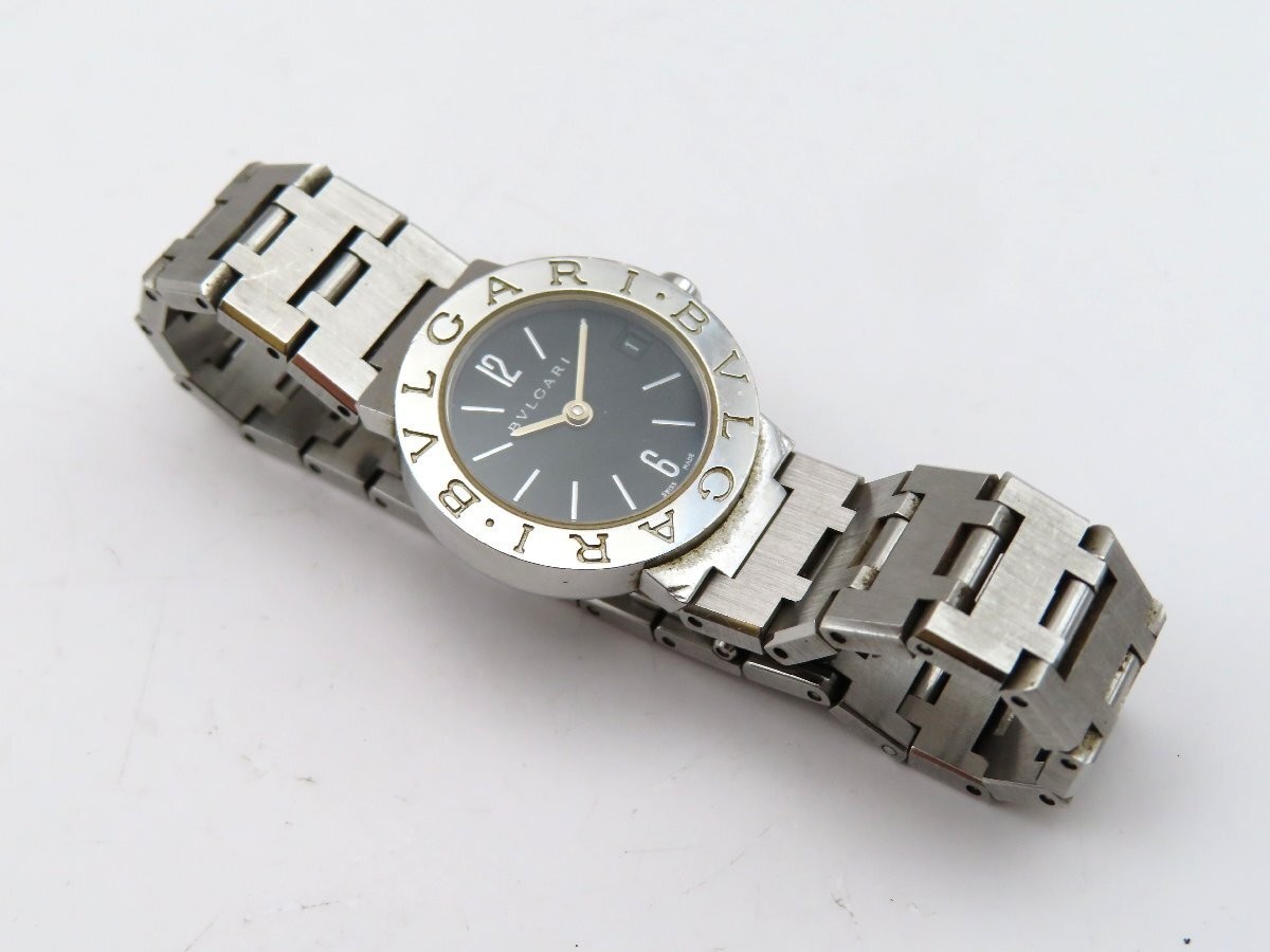 Auth BVLGARI Bulgari Bulgari Wrist Watch BB23SS Quartz SS Used Women Fast Ship image 3