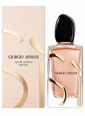 Giorgio Armani Si eau de parfum intense 3.3oz/100ml NEW IN BOX