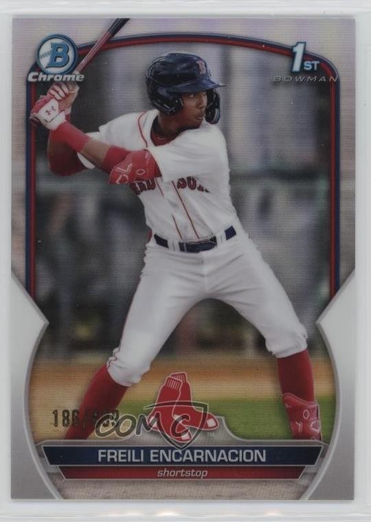 2023 Bowman Chrome Prospects Refractor /499 Freili Encarnacion #BCP-117 s3g