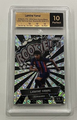 2024 Wild Card Comix Edition National Exclusive NSCC Lamine Yamal RC 1/1 MTG 10