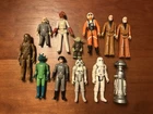 Lot of 12 Vintage Star Wars Action Figures 1977, 1978, 1980