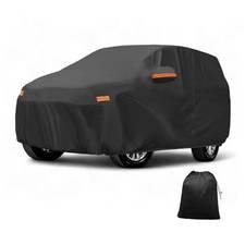 Car Cover Outdoor Waterproof Sun Rain Snow Hail Protection with Left Side