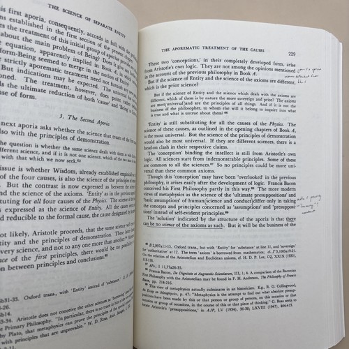 Doctrine of Being in the Aristotelian Metaphysics Joseph Owens 3rd Edition Book - Picture 7 of 8