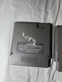 Lotto giochi Double Dragon 1 e 2 - Nintendo NES - solo carrelli TESTATI!