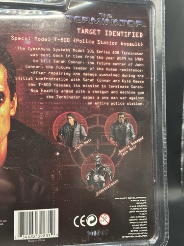 The Terminator T-800 Police Station Assault NECA | 7-Inch Action Figure | Sealed - Picture 6 of 7