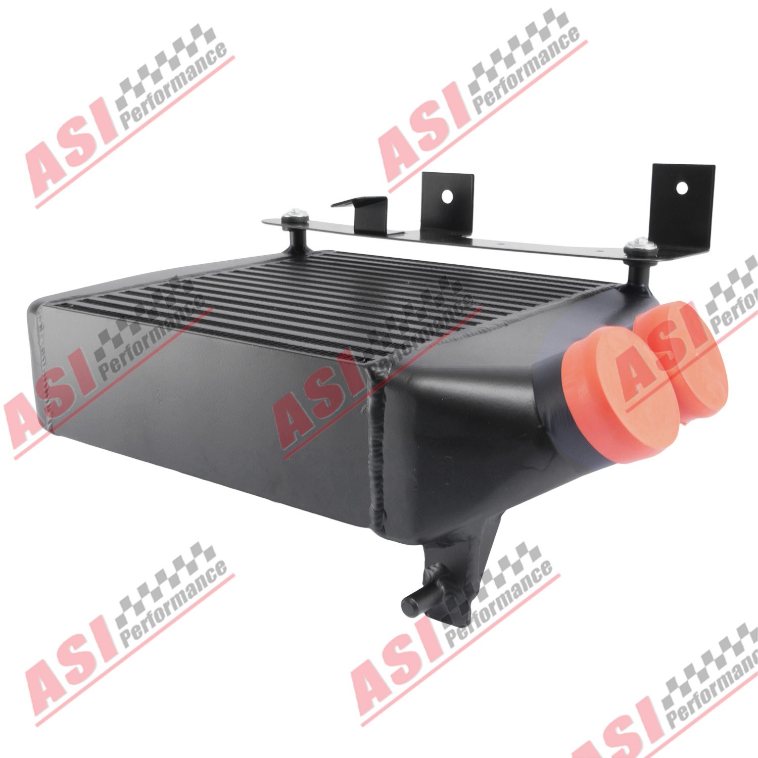 Left Intercooler fit 14-20 Maserati Ghibli Quattroporte Levante 3.0L,3.8L Black