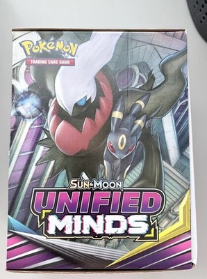 Pokemon Unified Minds Sun & Moon Booster 3 Card Retail Display BOX ONLY EMPTY 