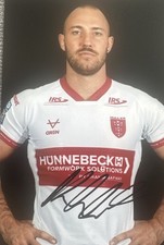 Hull KR Hand Signed Karl Lawton 6x4 Photo Rugby League 2026