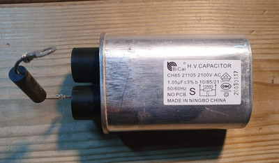 Mikrowelle HV Kondensator BiCai 1,05uF & Diodenelektronik Ersatzteile hoch