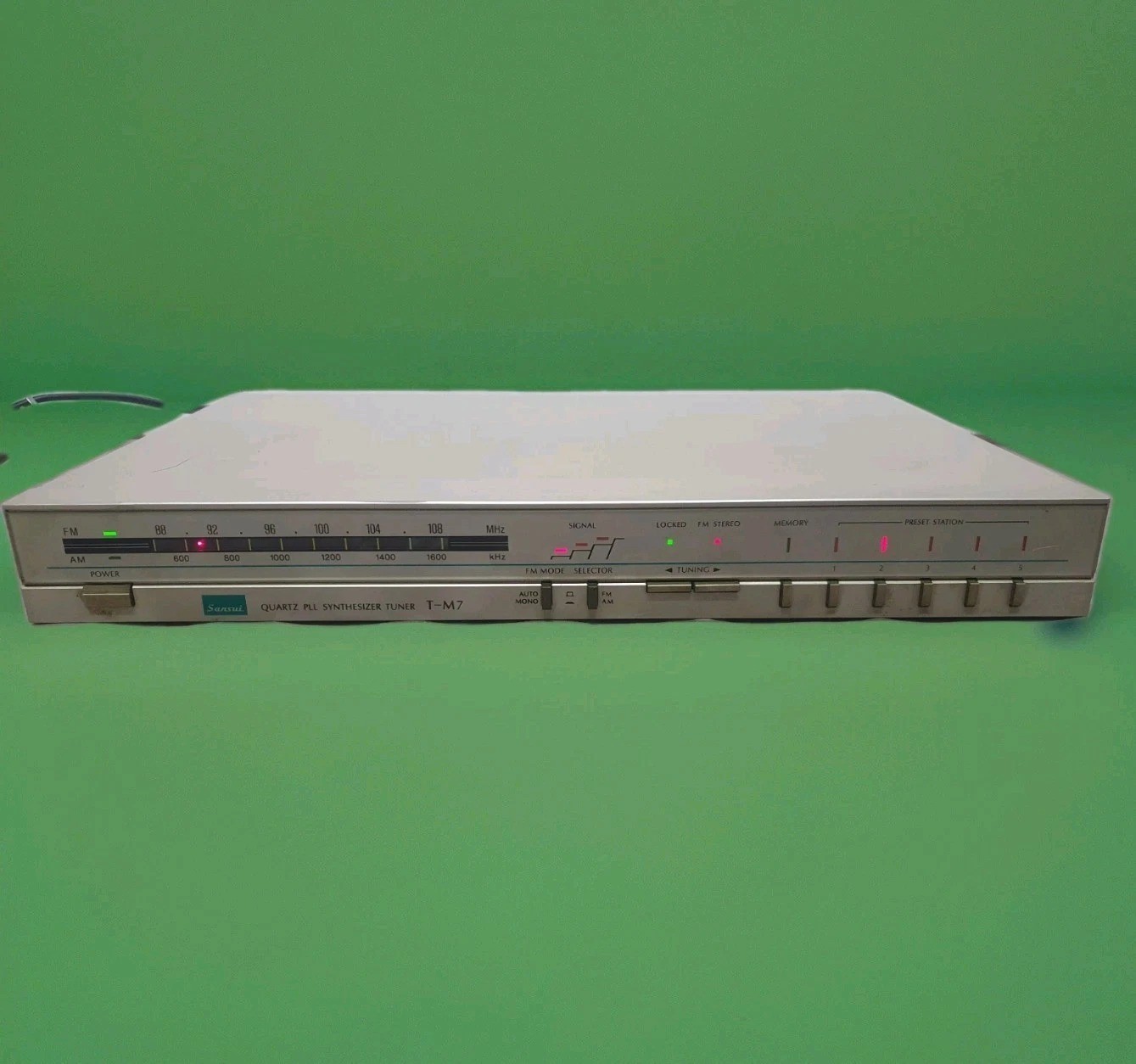Sansui T-M7 Stereo HI-FI SINTONIZZATORE Tuner Vintage - Made in Japan