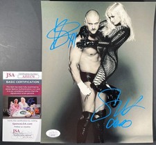 Scarlett Bordeaux & Karrion Kross Signed WWE NXT 8x10 Photo Autograph JSA COA