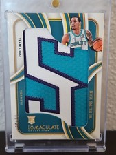 2023-24 Panini Immaculate Collection Jumbo Patches Nick Smith Jr. Team Logo /25