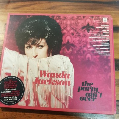 WANDA JACKSON the party ain't over DIGI EX/VG+ (CD Album, Rock, Third Man)