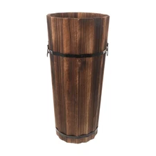 Umbrella Stand Indoor Wooden Large Storage Organizer Cane Holder Beneficial