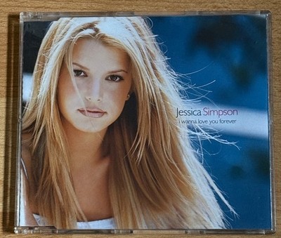 Mega Rare 4-Track-Maxi-CD: Jessica Simpson - I Wanna Love You Forever (2000)