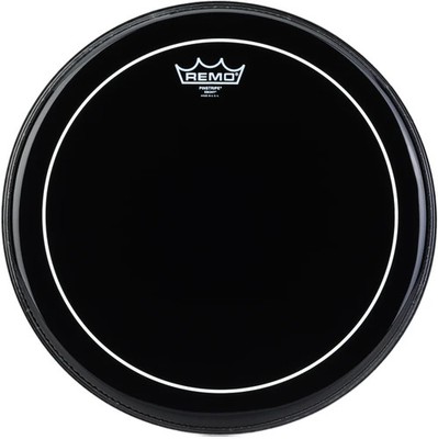 Remo Pinstripe Ebony Drumhead - 15 inches