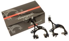 Coppia pinze freno scheletro Campagnolo Record 2007 BR7-RE nere NOS NUOVE