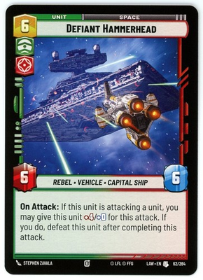 #ad Defiant Hammerhead 62 264 A Lawless Time SWU NM M $1.49