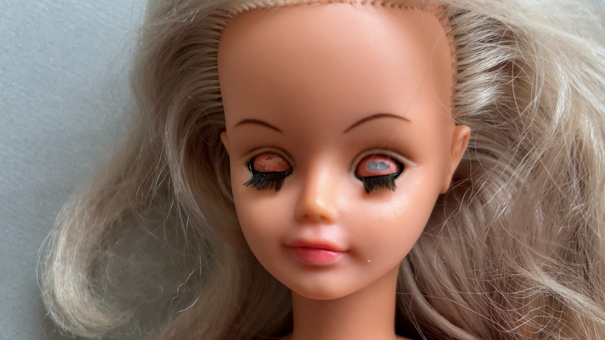 Poupée Cathie Bella – Blond Cendré, Vintage, Occasion
