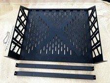 Middle Atlantic U2V2SP Vented Universal Rack Shelf. No screws for the bars