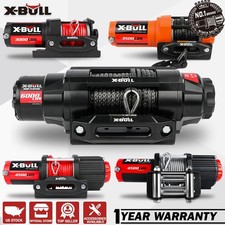 X-bull 3000lbs 4500lbs 6000lbs Atv Winch Kit 12v Electric Winch Wireless Remote