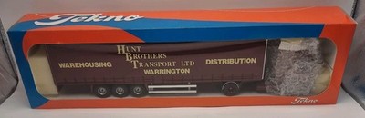 Tekno Hunt Brothers Scania Lorry Model Truck Warehousing Distribution 1:50