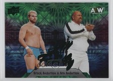 2023 AEW All Elite Wrestling in the Family Green Pyro Arn Anderson Brock 02l5