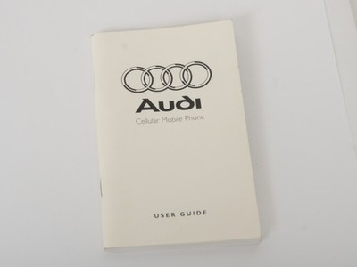 Genuine Audi A8 Book. Cellular Mobile Phone User Guide. Printed `97